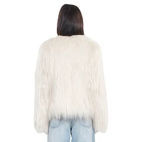 Shaggy Faux Fur Jacket