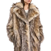 Long Faux Fur Coat