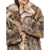 Long Faux Fur Coat