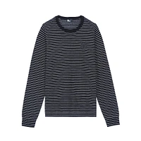 Striped Wool & Cashmere Sweater