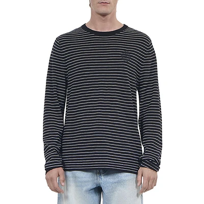 Striped Wool & Cashmere Sweater