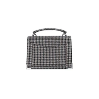 Small Emily Wool-Blend Houndstooth Handbag