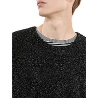 Glitter-Knit Sweater