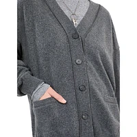 Cashmere-Blend Cardigan