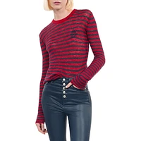 Striped Mohair Sweater