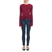 Striped Mohair Sweater