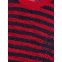 Striped Mohair Sweater