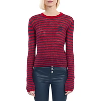 Striped Mohair Sweater