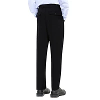 Wool-Blend Dress Pants