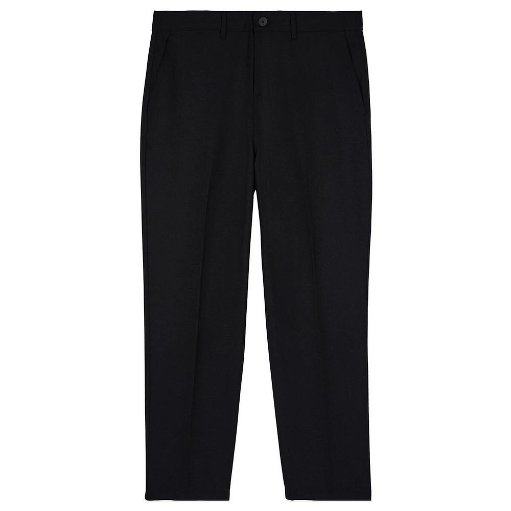 Wool-Blend Dress Pants