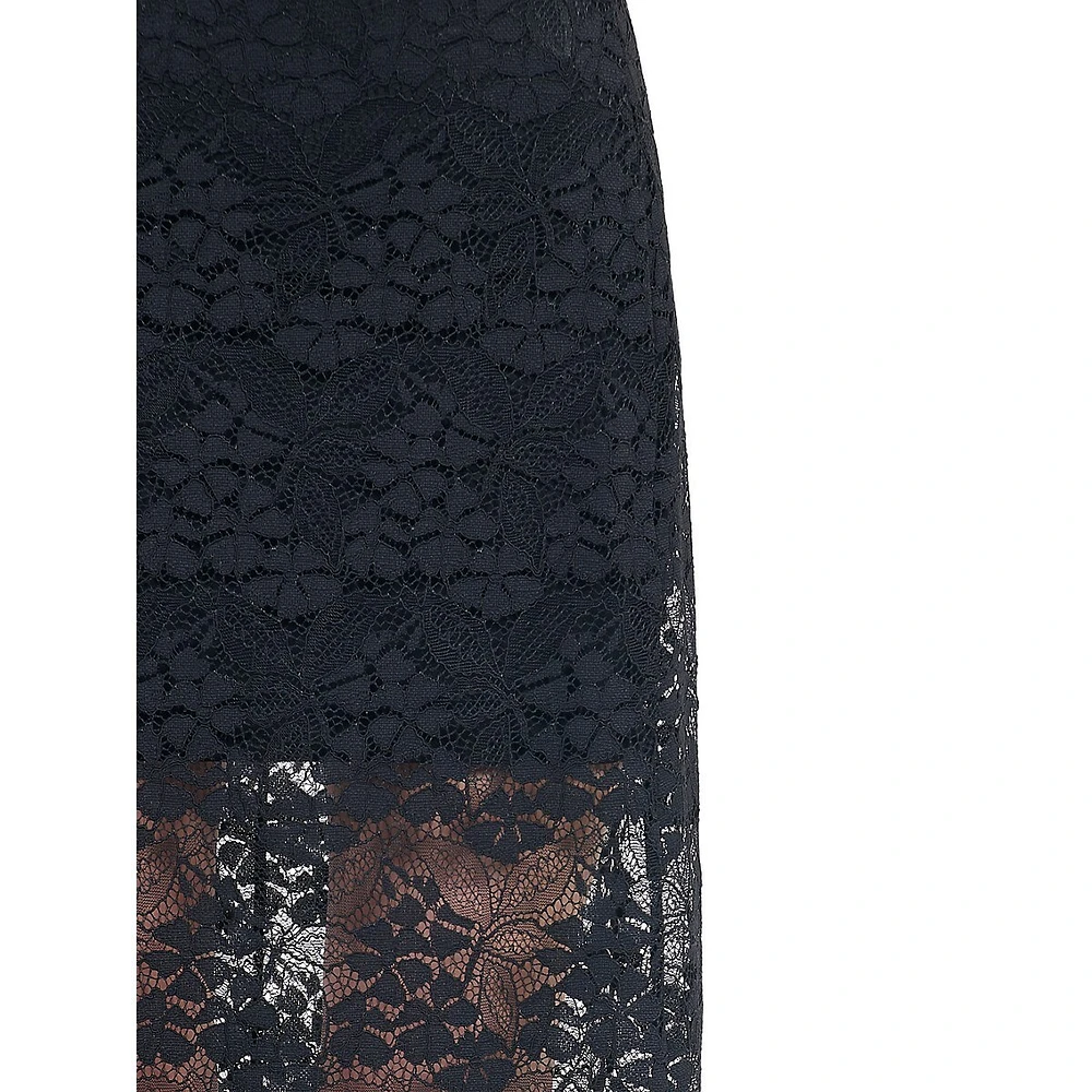 Midi Lace Skirt