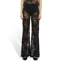 Lace Flare Pants