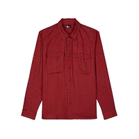 Houndstooth Utility Shirt