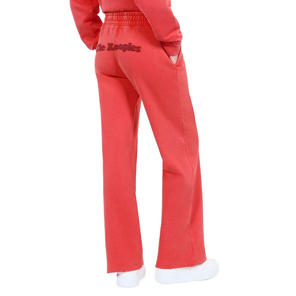 Raw-Hem Straight-Leg Logo Tracksuit Pants