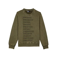 More Patches Cotton Sweatshirt