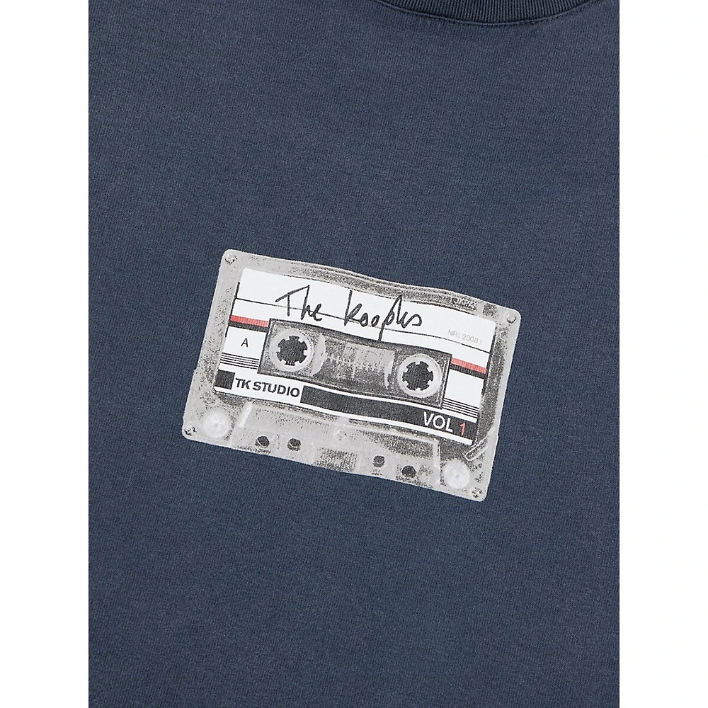 Cassette Serigraphy Logo T-Shirt