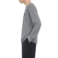 Long-Sleeve Striped T-Shirt