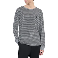 Long-Sleeve Striped T-Shirt