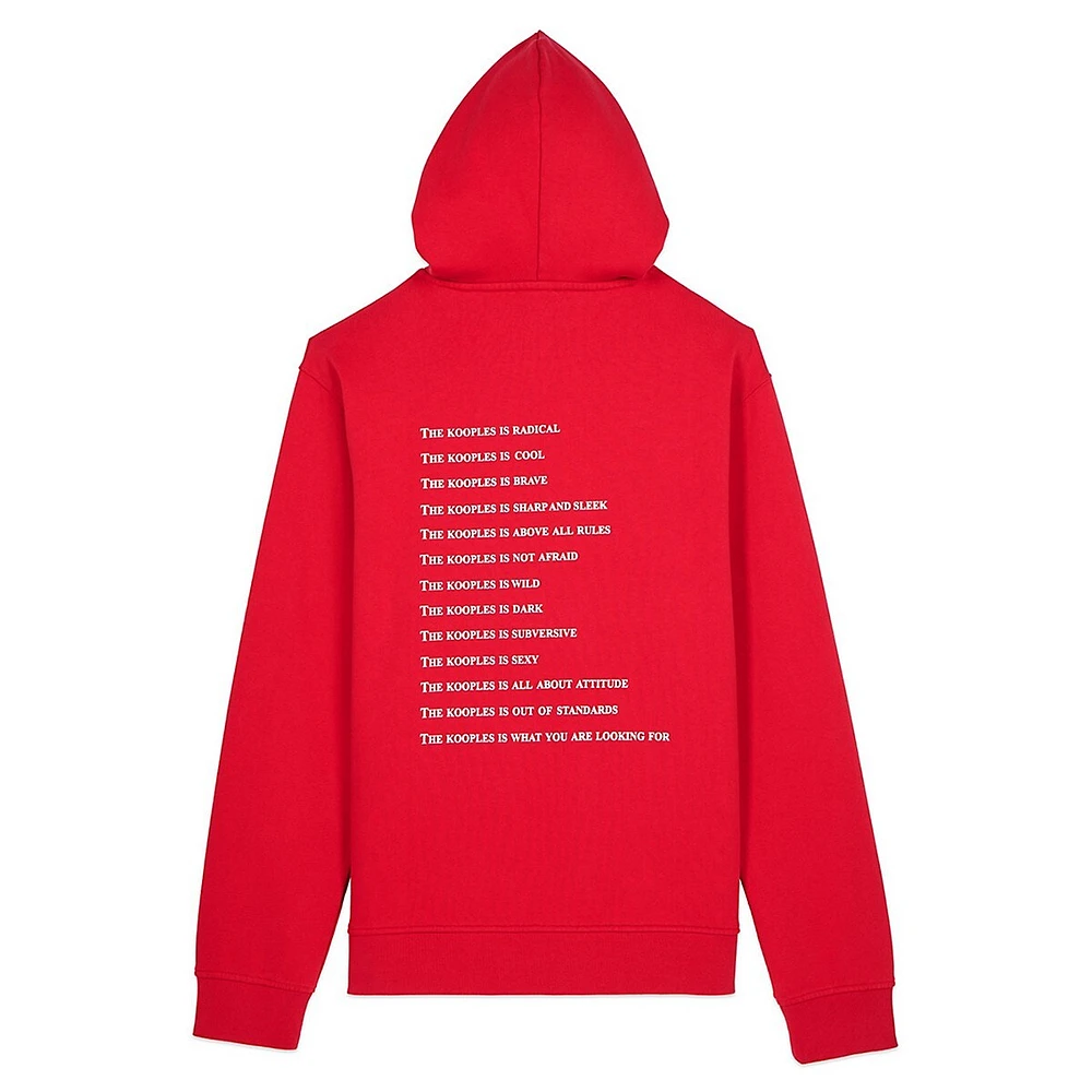 What Is Revese-Logo Hoodie