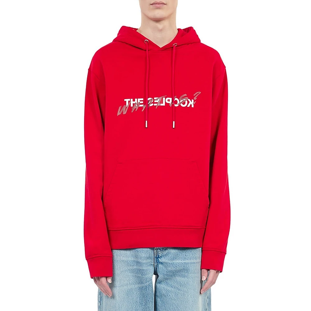 What Is Revese-Logo Hoodie