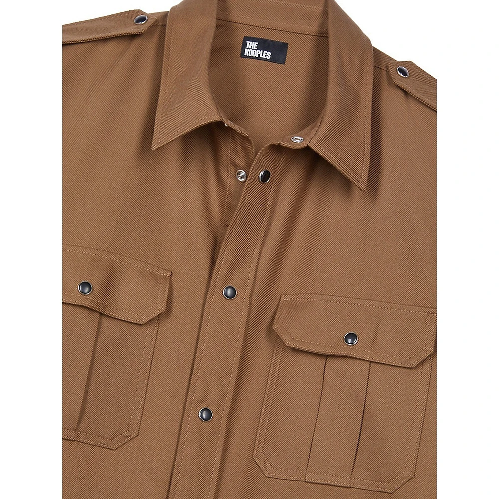 Utility Epaulette Pocket Shirt