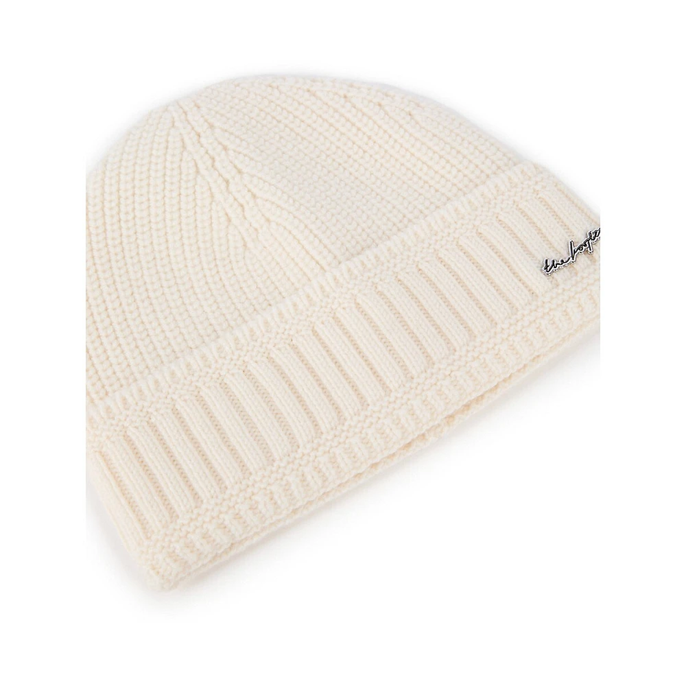 Ribbed Merino Wool Toque