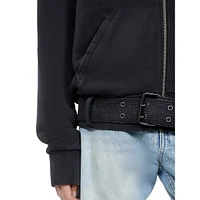 Oversized Belted Hoodie