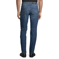 Rib Tapered Jeans