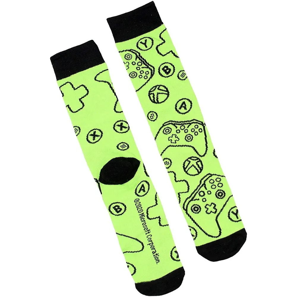 Bioworld Xbox Controller Logo 5 Pack Juniors Ankle Socks