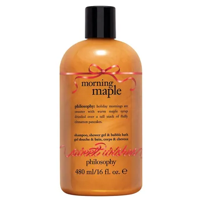 Morning Maple Shampoo, Shower Gel & Bubble Bath