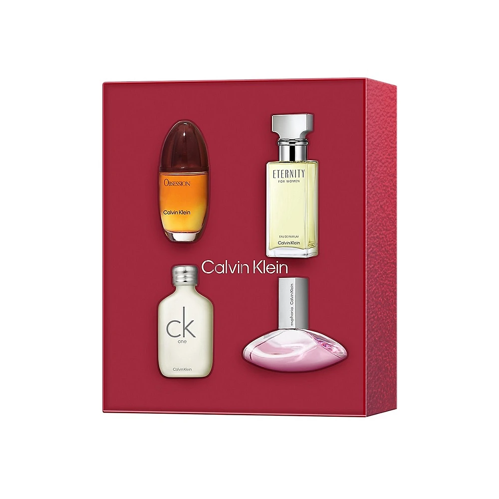 4-Piece Multi Fragrance Gift Set For Women