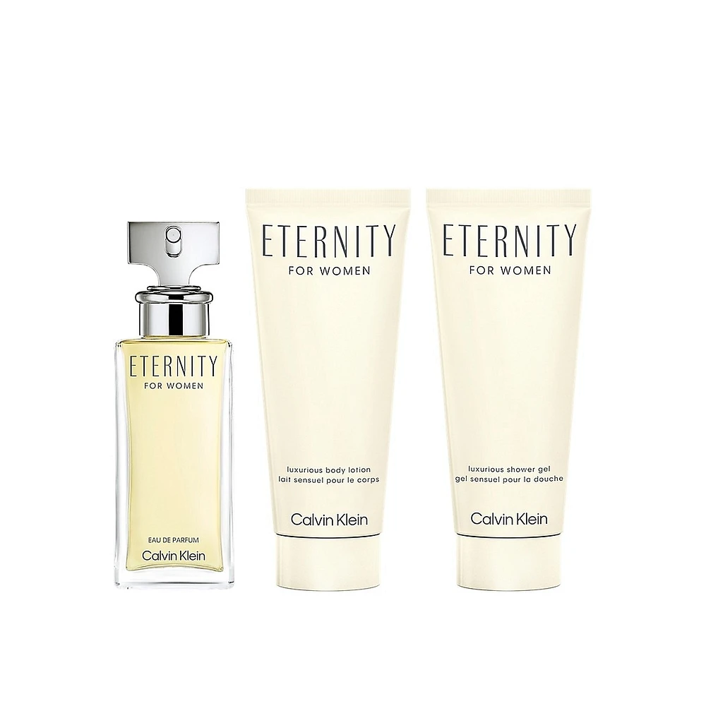 Eternity for Women Eau de Parfum 3-Piece Gift Set