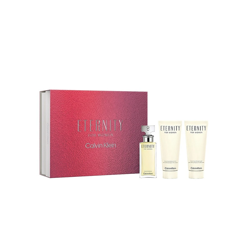 Eternity for Women Eau de Parfum 3-Piece Gift Set