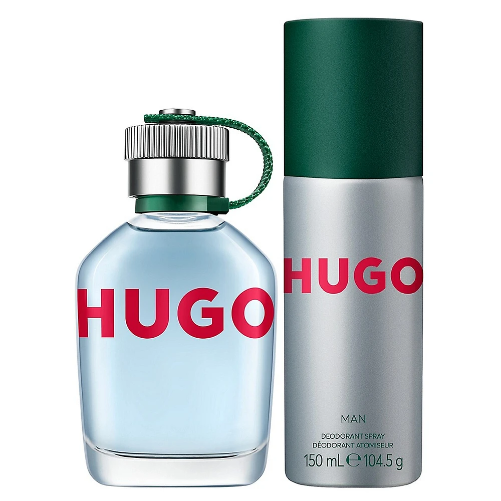 HUGO Man Eau de Toilette 2-Piece Festive Gift Set