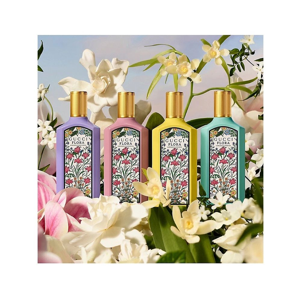 Ensemble-cadeau des fêtes avec eau de parfum Flora Gorgeous Orchid, 2 pièces