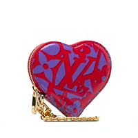 Pre-loved Monogram Vernis Sweet Repeat Heart Coin Purse