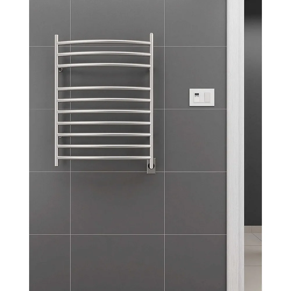 Costway 145W Electric Towel Warmer Wall Mounted Heated Drying Rack