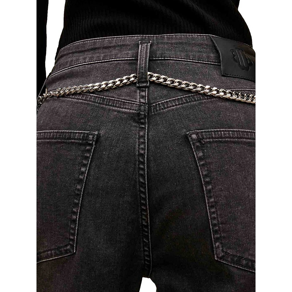 Pantin Chain Belt Baggy Jeans