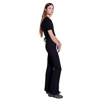 Pomelou Split Flare Pants