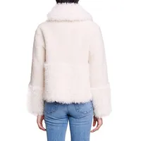 Gipette Faux Shearling Short Coat