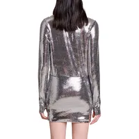 Jisco Sequin Mini Skirt
