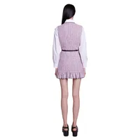 Ratri 2-in-1 Tweed Mini Dress