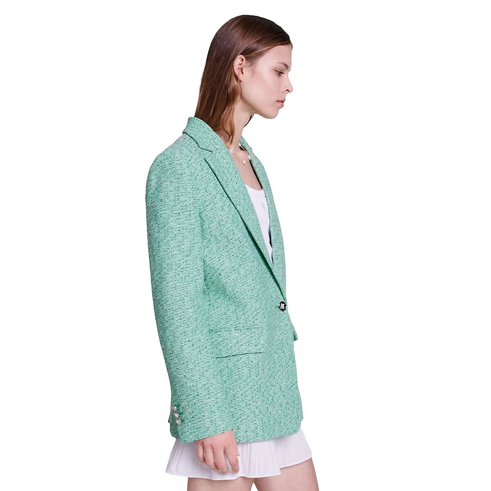 Vrinny Tweed Blazer