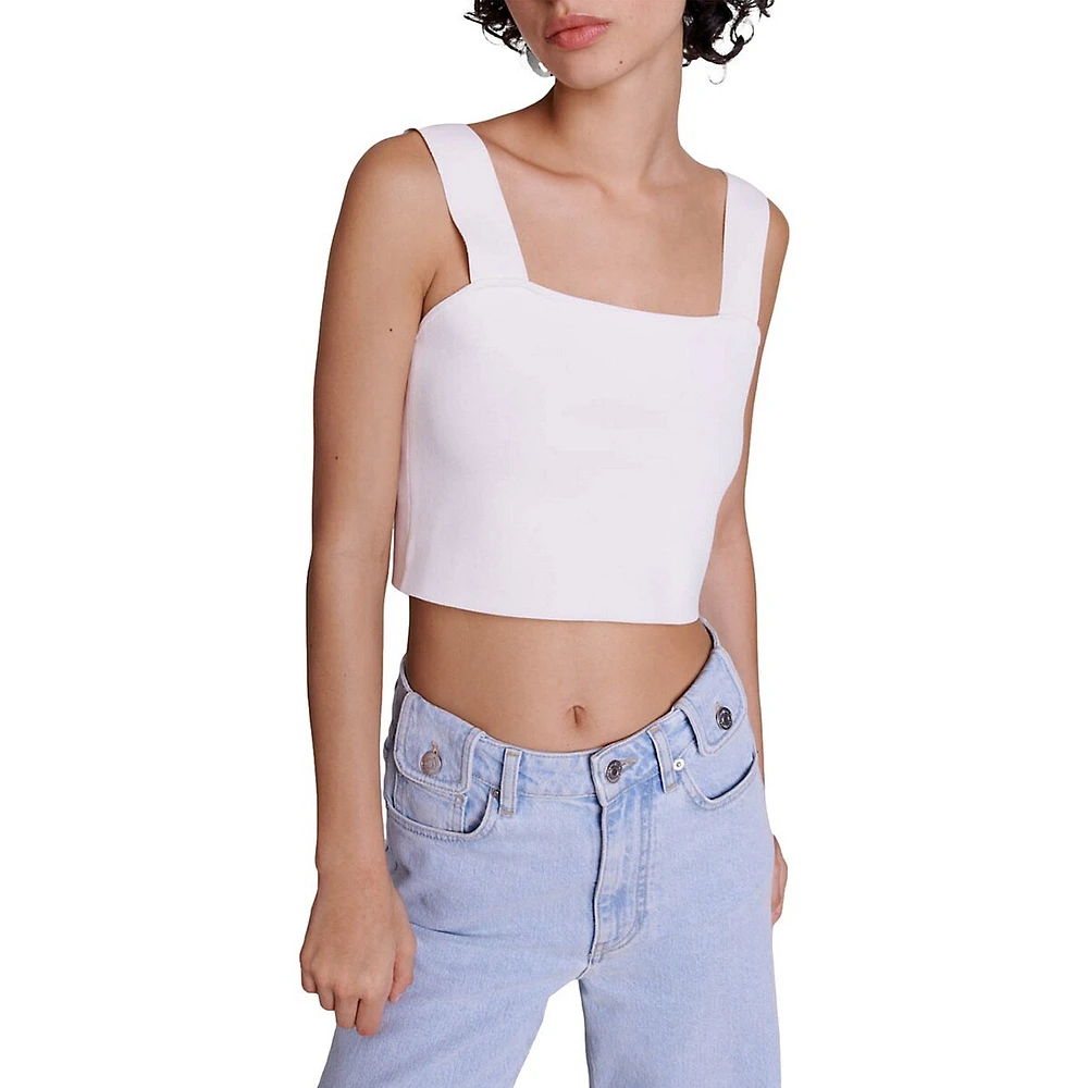 Maclyna Cropped Tank Top