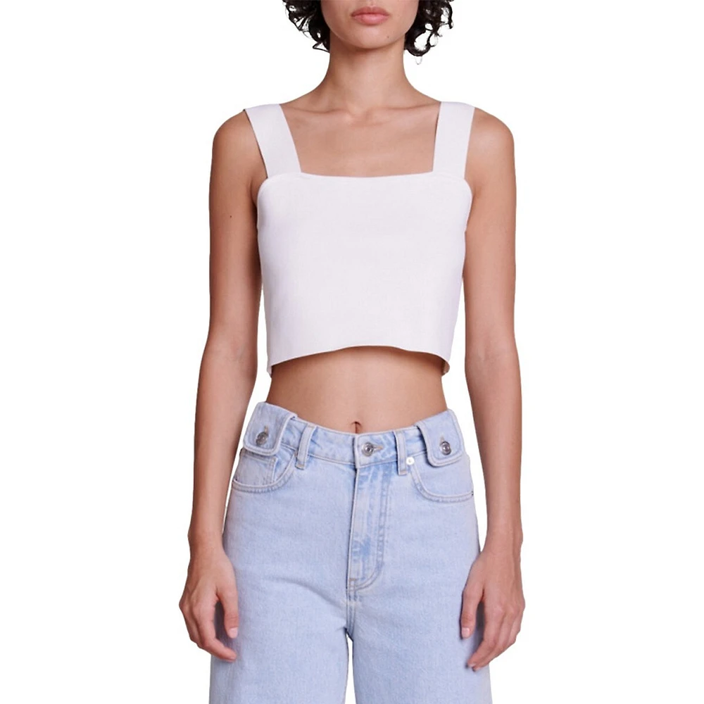 Maclyna Cropped Tank Top