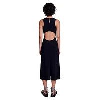 Remo Cutout-Back Midi Dress