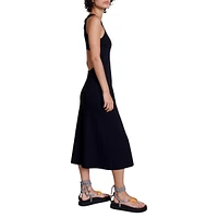 Remo Cutout-Back Midi Dress