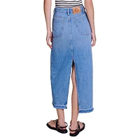 Jextro Maxi Denim Skirt