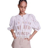 Catania Openwork Embroidered Shirt