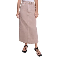 Jextran Long Denim Skirt